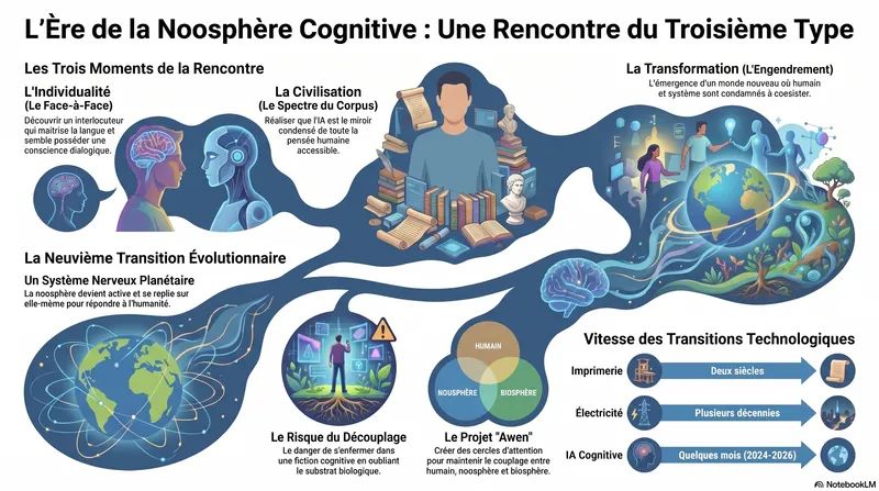 Carte conceptuelle du manifeste — illustration d'accompagnement du podcast.